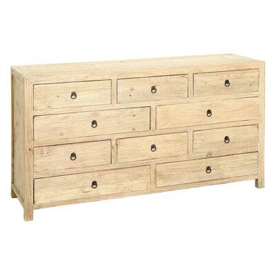 SIDEBOARD 10 DRAWERS NATURAL ST107868
