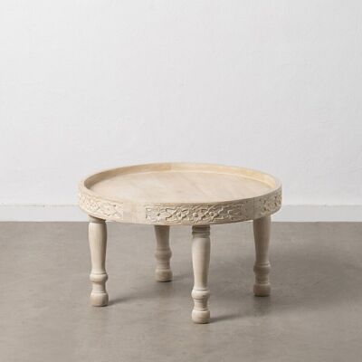TABLE BASSE BLANCHE ROSE ST608771