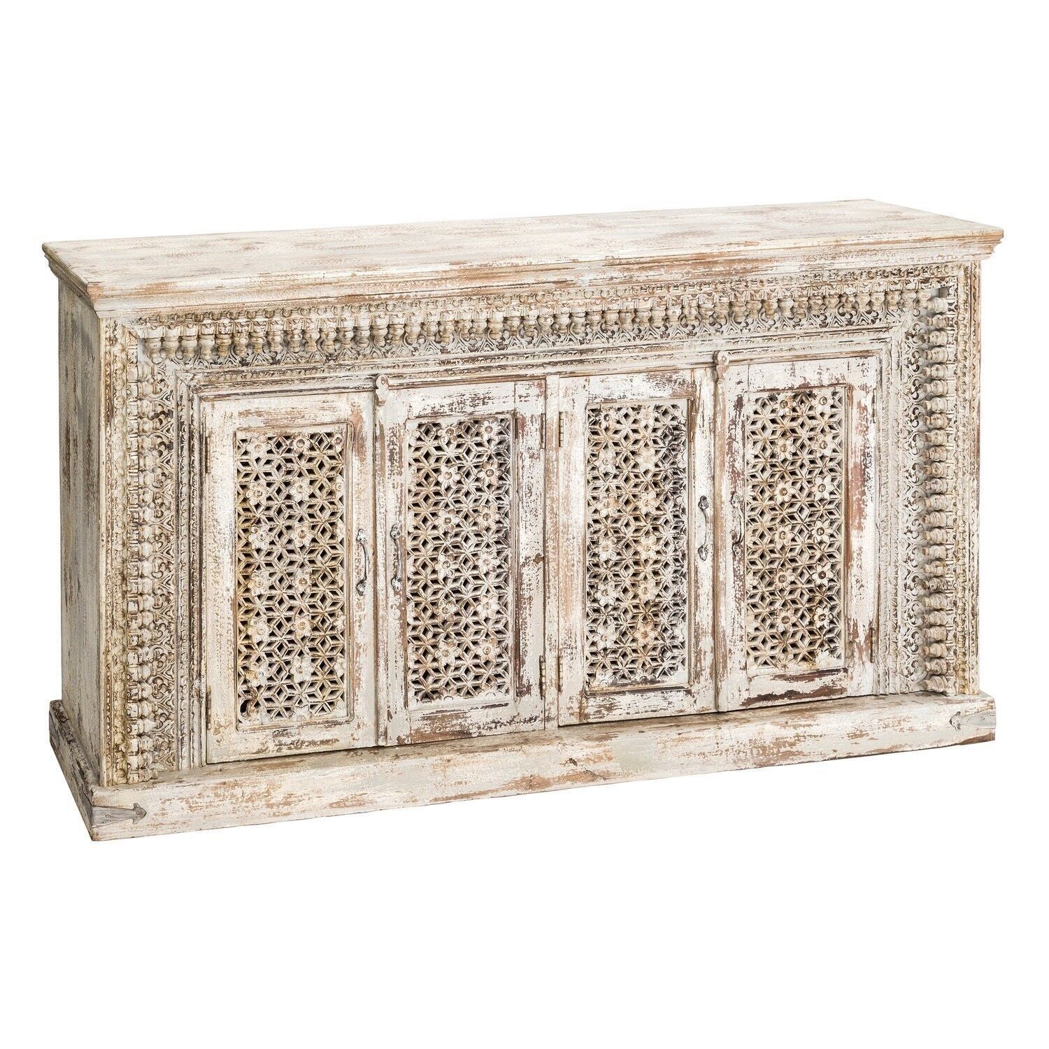 CREDENZA "ORISSA" ROSA BIANCO LEGNO ST120371