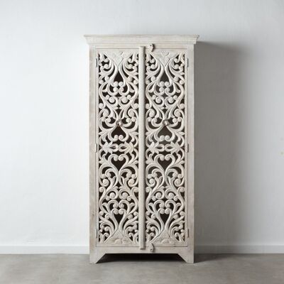 ARMOIRE TAILLE ROSE BOIS BLANC ST120411