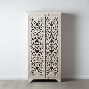 ARMOIRE TAILLE ROSE BOIS BLANC ST120411 1
