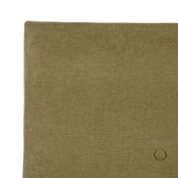 TÊTE DE LIT TISSU-BOIS VERT OLIVE ST606703 3