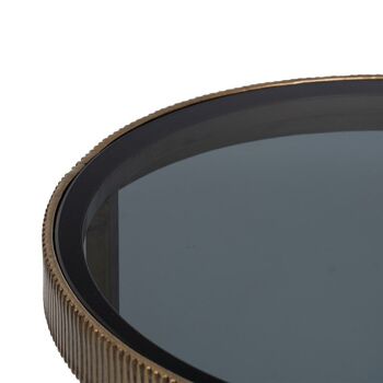 TABLE D'APPOINT S/2 OR-NOIR ST608830 5
