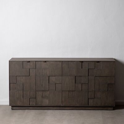 CREDENZA IN LEGNO GRIGIO MINDI SOGGIORNO ST602177