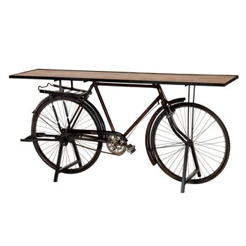 CONSOLE DE VÉLO EN FER / BOIS ST602258 3