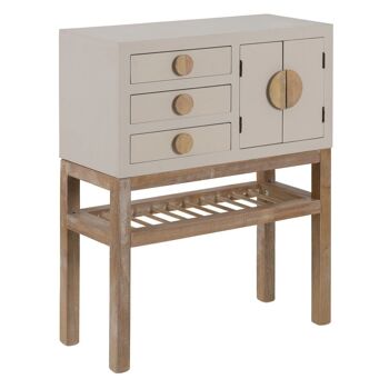 MEUBLE D'ENTREE TAUPE ST605047 3