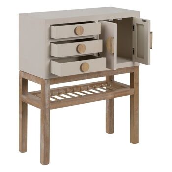 MEUBLE D'ENTREE TAUPE ST605047 4