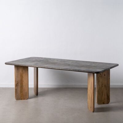 DINING TABLE NATURAL-BROWN ST608869