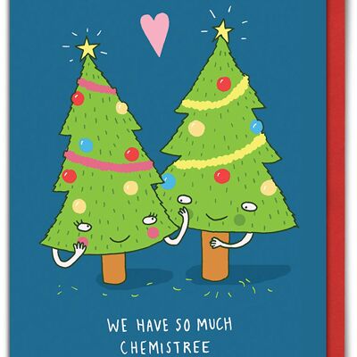 Chemistree Funny Christmas Card