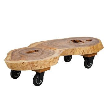 TABLE BASSE ROUES NATUREL ST605122 3