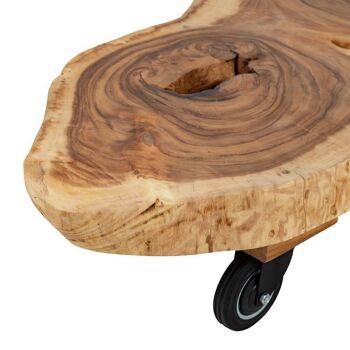 TABLE BASSE ROUES NATUREL ST605122 4