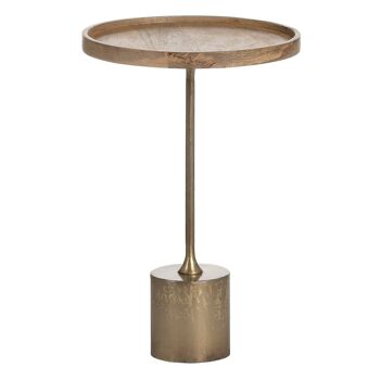 TABLE D'APPOINT S/2 NATUREL-OR ST607184 3