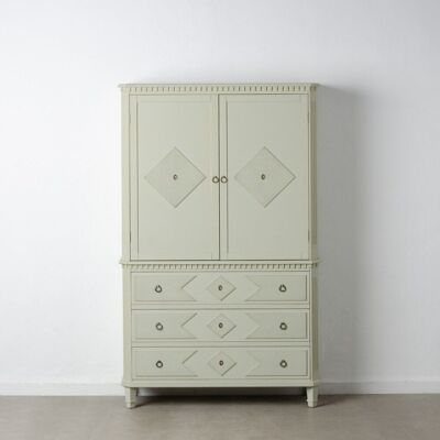 LIGHT GREEN CABINET DM-WOOD ST607204