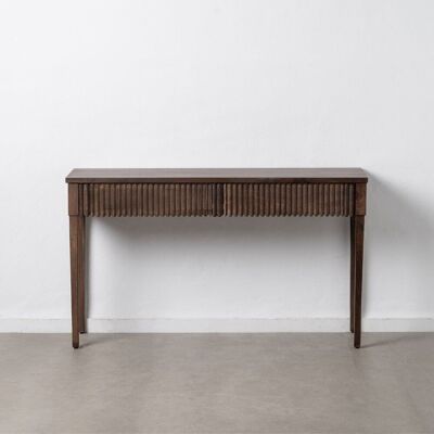 ENTRÉE CONSOLE BOIS-FER MARRON ST608884