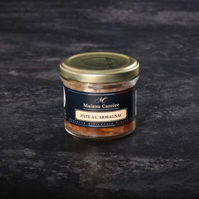 PÂTÉ À L'ARMAGNAC (bocal verre TO) - 90g | REF 201673