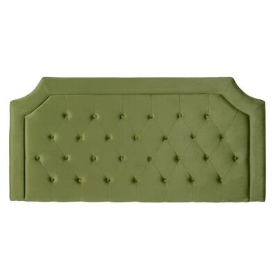 CABECERO VERDE TEJIDO DORMITORIO ST602583