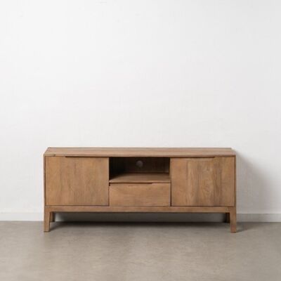 LIVING ROOM ST608888 NATURAL MANGO WOOD TV STAND