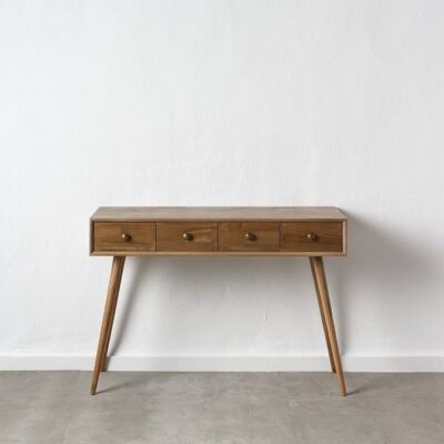 CONSOLE 4 TIROIRS NATUREL DM-WOOD ST152963