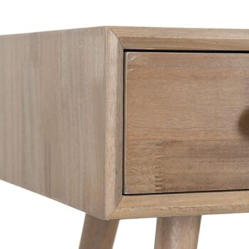 CONSOLE 4 TIROIRS NATUREL DM-WOOD ST152963 5