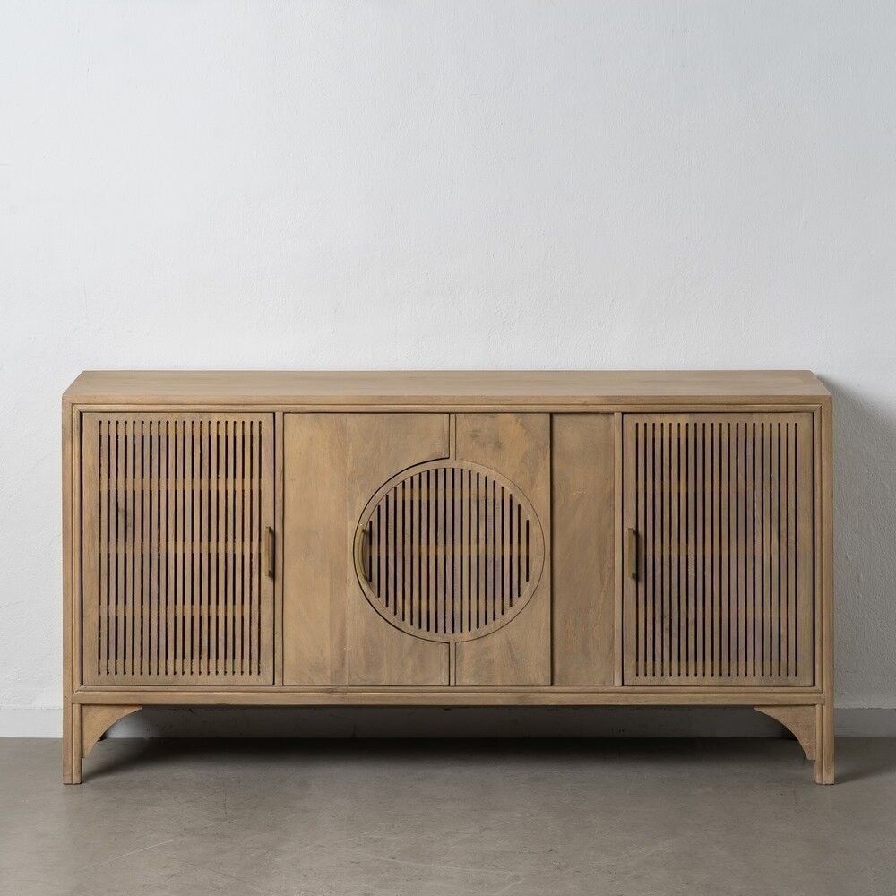 SIDEBOARD WOHNZIMMER AUS NATÜRLICHEM MANGOHOLZ ST608900