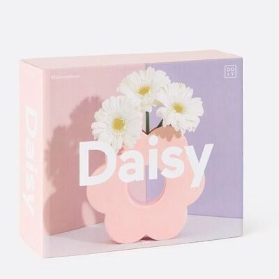 Pink Daisy vase