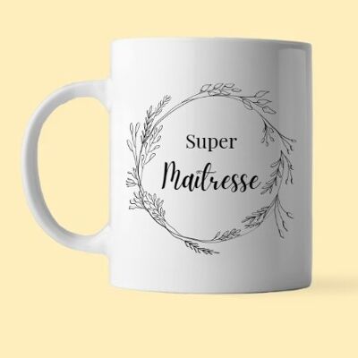 Mug super maîtresse