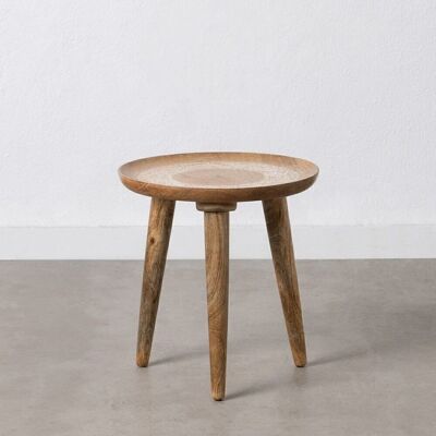 SIDE TABLE NATURAL-WHITE ST607445