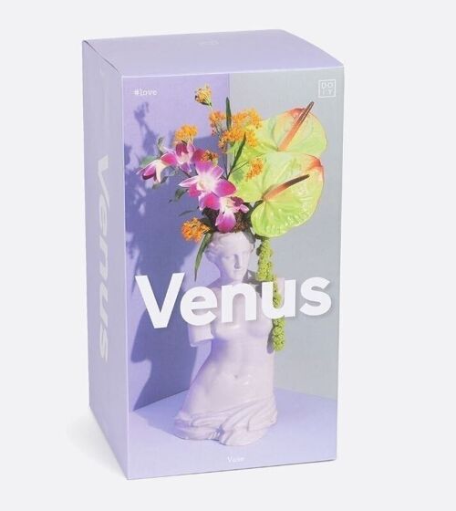 Venus vase lilac