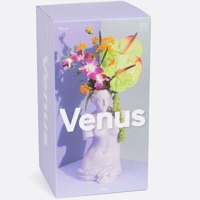 Venus vase lilac
