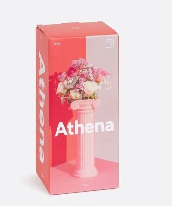 Vase Athéna Rose