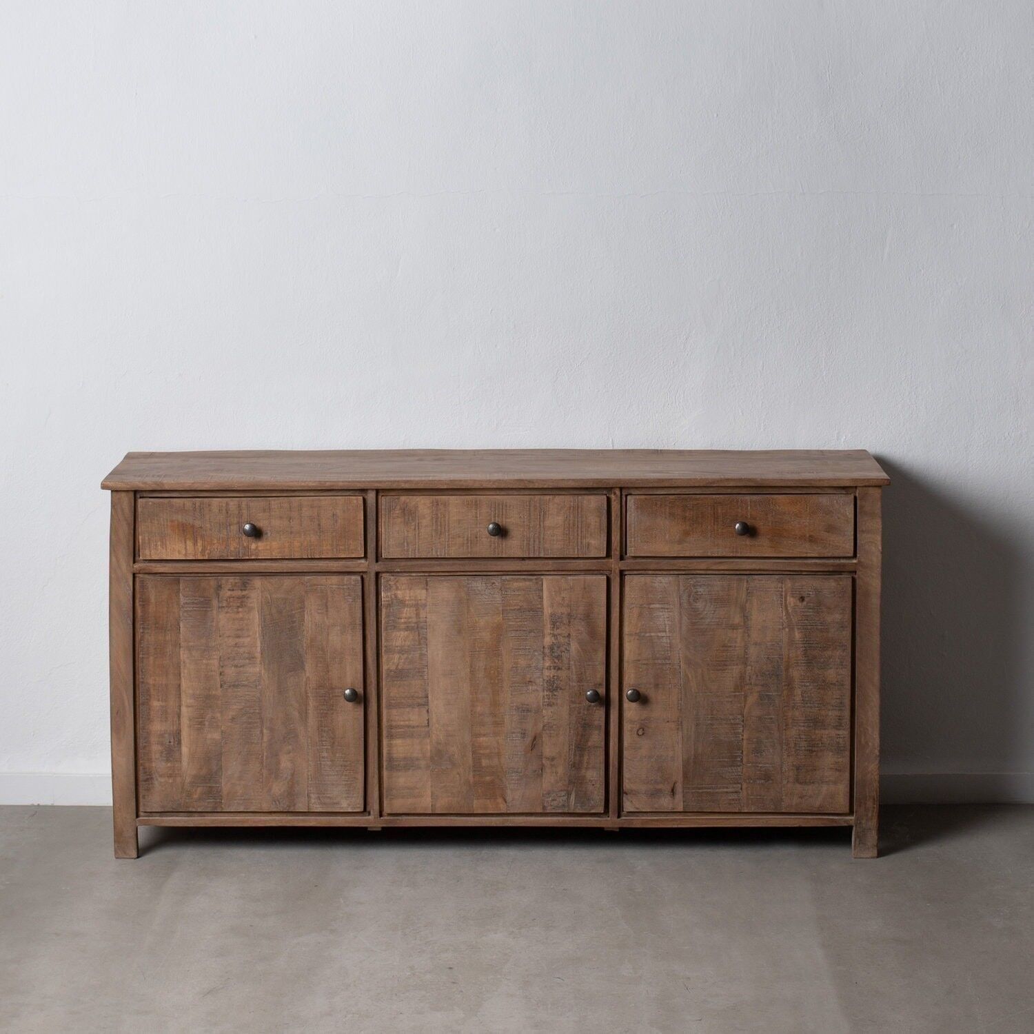 NATÜRLICHES SIDEBOARD AUS MANGOHOLZ WOHNZIMMER ST602712