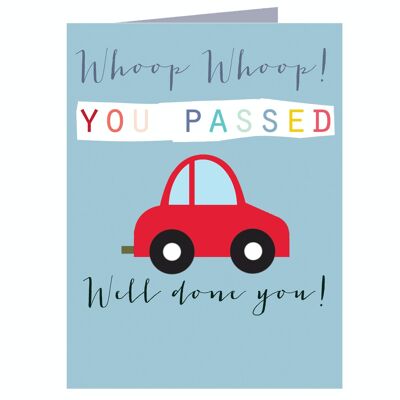 TW449 Mini You Passed Card