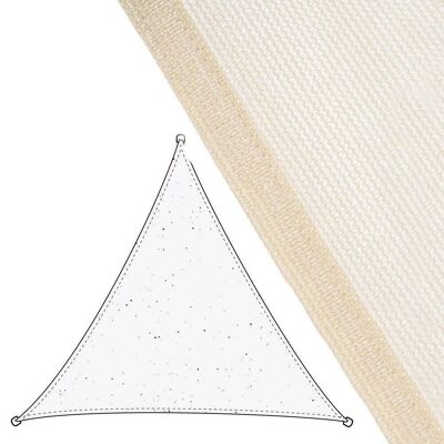 VOILE D'OMBRE TRIANGULAIRE PEHD BEIGE ST732751