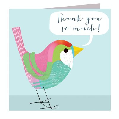 WO09 Birdie Thank You Card