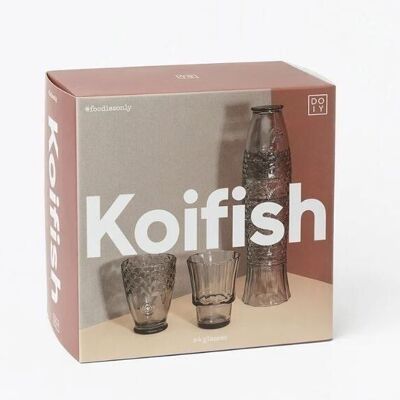 Koifish-Brille grau