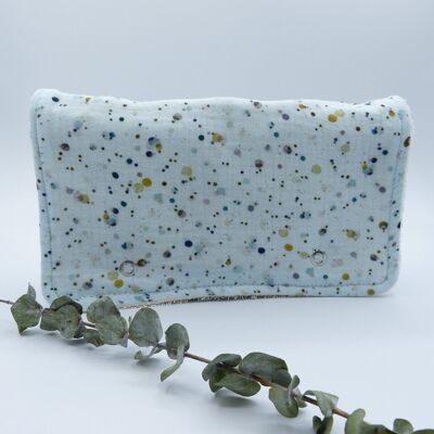 Antoine nomadic changing mat in organic cotton - Tijala print