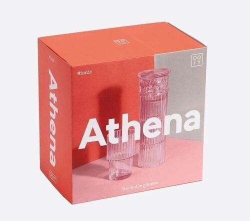 Athena glasses pink