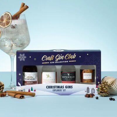 Craft Gin Club Explorers' Set - Gin natalizi