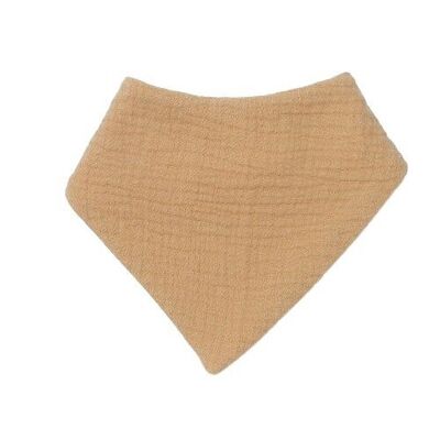 Gaspard bandana bib - camel