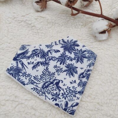 Bavoir bandana Gaspard - jungle