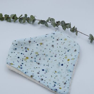 Gaspard bandana bib in organic cotton - Tijala print