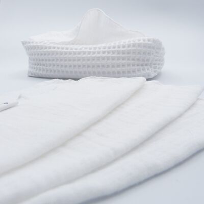 Margot washable cotton handkerchiefs - Pack of 3
