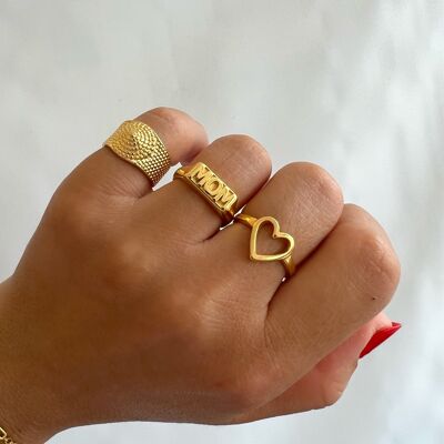Minimalist Gold Rings, Everyday Gold Rings, Stackable RIngs, Gold Band Rings, Gift for Her, Made in Greece.