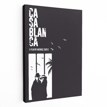 Lienzo du film Casablanca 1