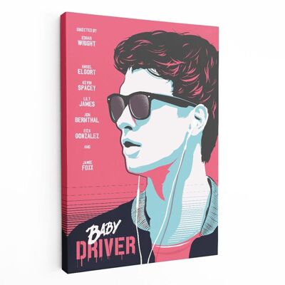 Lienzo del film Baby Driver