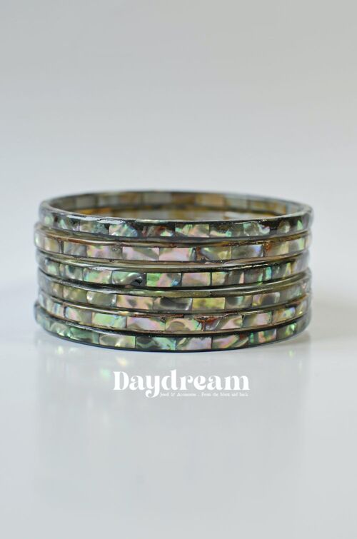 Bracelet jonc nacre DAYDREAM - ADELLA