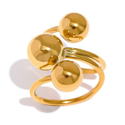 Double ring "Golden"