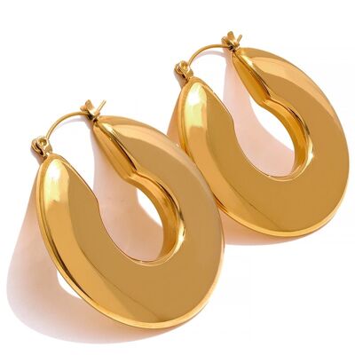 "Golden" earrings