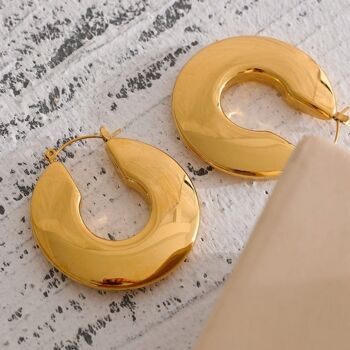 Boucles "Golden" 3