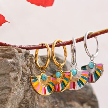 Boucles d'oreilles "Brazil" 4